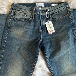 NWT Frame men’s Jeans L’Homme Slim Blue